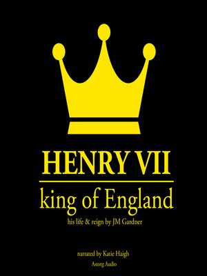 cover image of Henry VII, King of England